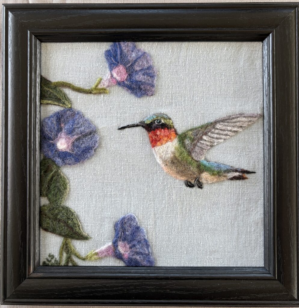 Ruby-throated hummingbird